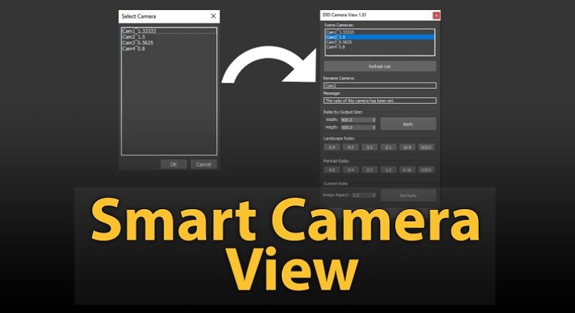 Smart Camera View Trong 3dsMax | D95 Design