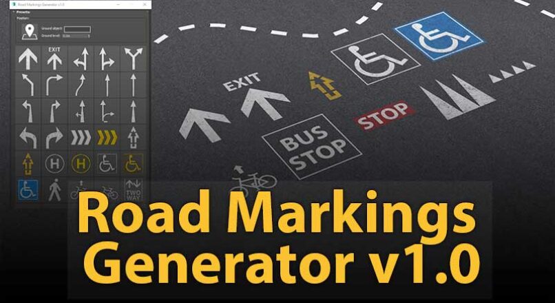Hướng Dẫn Vẽ Nhanh Các Vạch Kẻ Và Chỉ Báo Trên Mặt Đường Trong 3dsMax Với Script Road Markings Generator