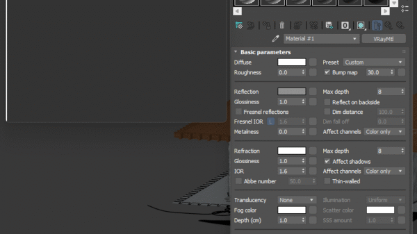 Lỗi preview vật liệu